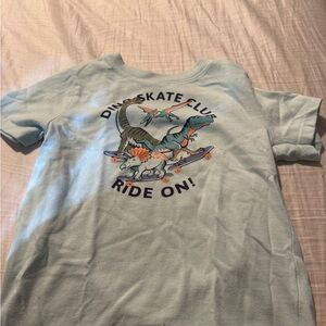 Garanimals Light Blue Dino Skate Club Tee